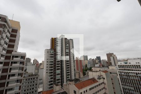 Vista da Sacada de kitnet/studio para alugar com 1 quarto, 19m² em Bela Vista, São Paulo