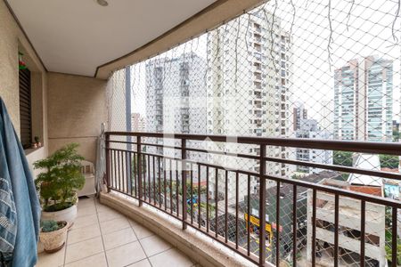 Varanda da Sala de apartamento à venda com 3 quartos, 105m² em Santa Teresinha, São Paulo