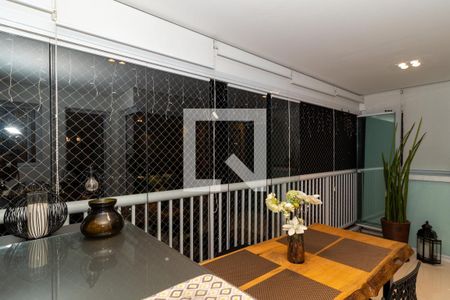 Varanda da Sala de apartamento à venda com 3 quartos, 107m² em Tatuapé, São Paulo