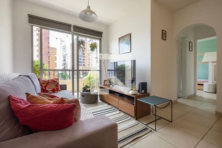Sala de apartamento à venda com 2 quartos, 60m² em Vila Madalena, São Paulo