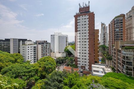 Sala - Vista de apartamento à venda com 2 quartos, 60m² em Vila Madalena, São Paulo