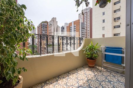 Sala - Varanda de apartamento à venda com 2 quartos, 60m² em Vila Madalena, São Paulo