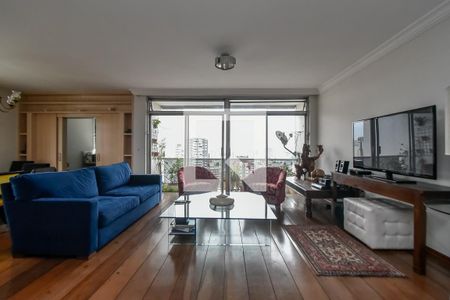 Sala de apartamento para alugar com 3 quartos, 260m² em Santa Cecília, São Paulo