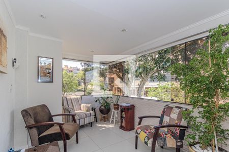 Sala de apartamento à venda com 3 quartos, 110m² em Jardim Itu, Porto Alegre