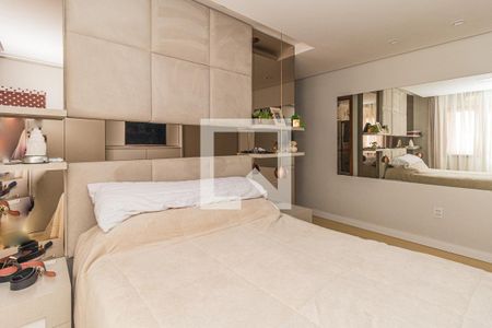 Quarto 1 suite de apartamento à venda com 3 quartos, 110m² em Jardim Itu, Porto Alegre