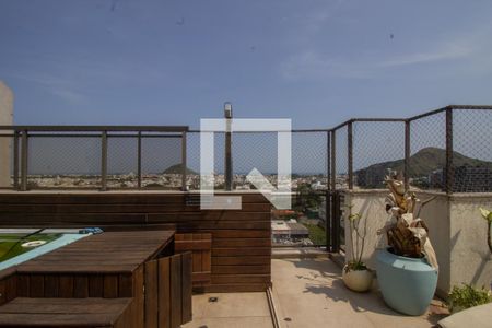 Varanda de apartamento à venda com 2 quartos, 160m² em Recreio dos Bandeirantes, Rio de Janeiro