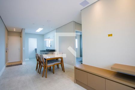Sala de apartamento para alugar com 2 quartos, 54m² em Vila Humaitá, Santo André