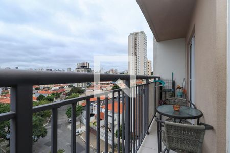 Varanda de apartamento à venda com 1 quarto, 32m² em Jardim da Gloria, São Paulo