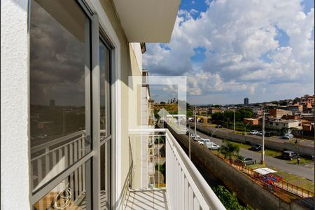 Sacada da Sala de apartamento para alugar com 3 quartos, 88m² em Mikail Ii, Guarulhos