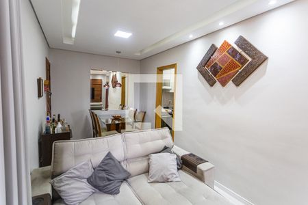 Sala de apartamento à venda com 3 quartos, 78m² em Palmares, Belo Horizonte