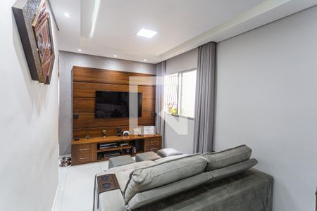 Sala de apartamento à venda com 3 quartos, 78m² em Palmares, Belo Horizonte
