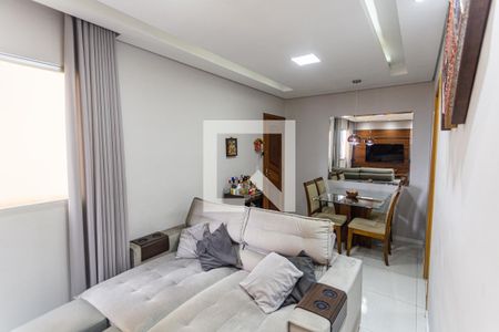 Sala de apartamento à venda com 3 quartos, 78m² em Palmares, Belo Horizonte