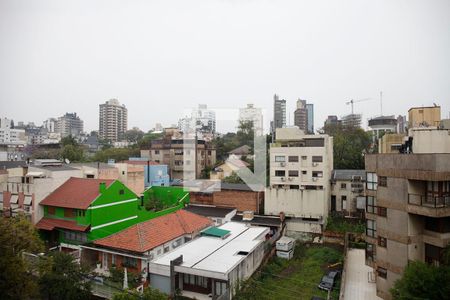 Sala Vista de apartamento à venda com 2 quartos, 83m² em São João, Porto Alegre