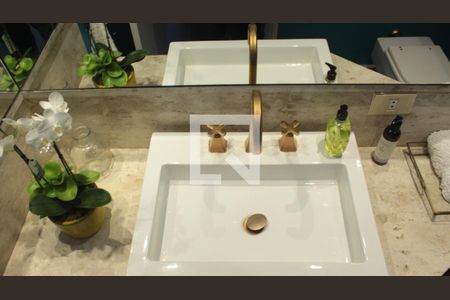 Banheiro Social de casa para alugar com 6 quartos, 560m² em Vila Tramontano, São Paulo