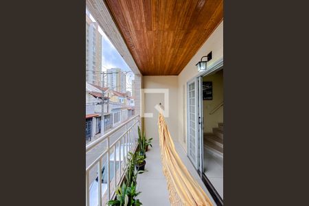 Varanda da Sala de casa à venda com 3 quartos, 176m² em Mooca, São Paulo