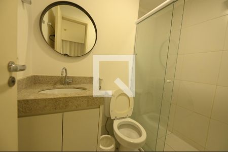 Studio para alugar com 55m², 1 quarto e 1 vaga Studio para alugar com 55m², 1 quarto e 1 vagaBanheiro