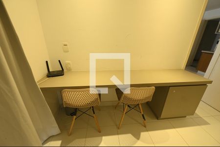 Studio para alugar com 55m², 1 quarto e 1 vaga Studio para alugar com 55m², 1 quarto e 1 vagaQuarto