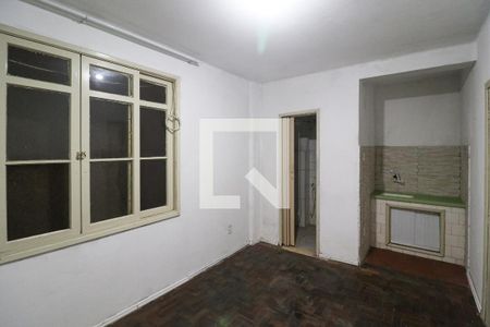 Quarto e Cozinha de apartamento à venda com 1 quarto, 16m² em Centro Histórico, Porto Alegre