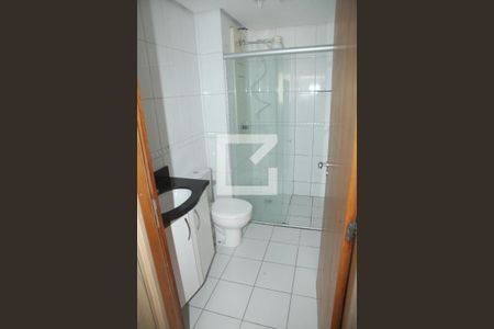 Banheiro de kitnet/studio para alugar com 1 quarto, 37m² em Águas Claras, Brasília