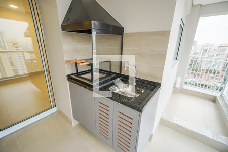 Churrasqueira de apartamento para alugar com 1 quarto, 57m² em Vila Azevedo, São Paulo
