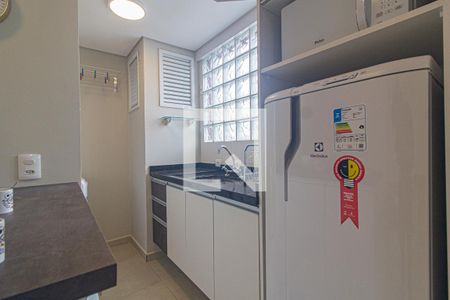 Studio para alugar com 38m², 1 quarto e sem vaga Studio para alugar com 38m², 1 quarto e sem vagaCozinha