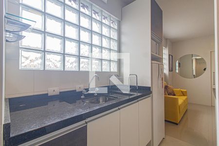 Studio para alugar com 38m², 1 quarto e sem vaga Studio para alugar com 38m², 1 quarto e sem vagaCozinha