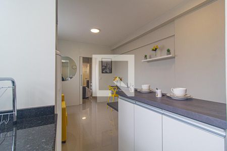 Studio para alugar com 38m², 1 quarto e sem vaga Studio para alugar com 38m², 1 quarto e sem vagaCozinha