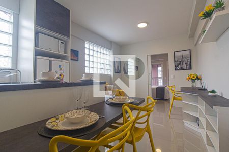Studio para alugar com 38m², 1 quarto e sem vaga Studio para alugar com 38m², 1 quarto e sem vagaCozinha