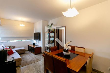 Sala de apartamento à venda com 3 quartos, 102m² em Vila Amaral, Belo Horizonte