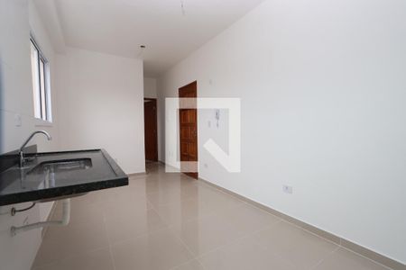 Sala/Cozinha/Lavanderia de apartamento para alugar com 2 quartos, 30m² em Vila Antonieta, São Paulo
