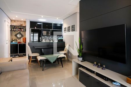 Sala de apartamento para alugar com 2 quartos, 64m² em Mauá, São Caetano do Sul
