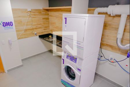 Studio para alugar com 31m², 1 quarto e sem vaga Studio para alugar com 31m², 1 quarto e sem vagaLavanderia