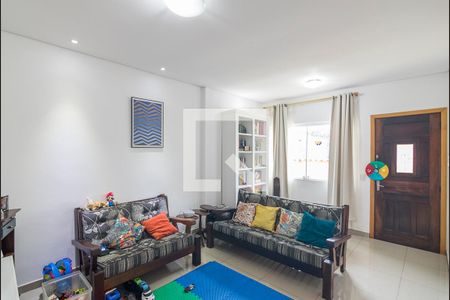 Sala de casa à venda com 3 quartos, 136m² em Parque das Nações, Santo André
