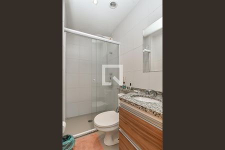 Banheiro de kitnet/studio à venda com 1 quarto, 29m² em República, São Paulo
