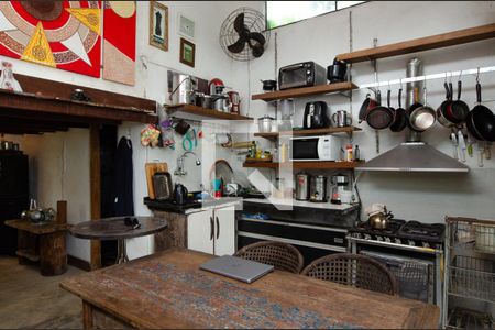 Cozinha de casa de condomínio para alugar com 1 quarto, 500m² em Vargem Grande, Rio de Janeiro