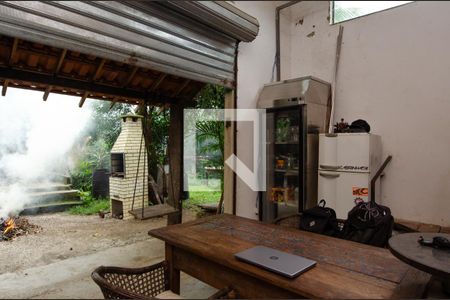 Cozinha de casa de condomínio para alugar com 1 quarto, 500m² em Vargem Grande, Rio de Janeiro