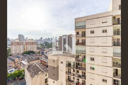 Sala/Cozinha - Vista de apartamento à venda com 2 quartos, 32m² em Brás, São Paulo