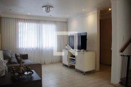 Sala de casa de condomínio à venda com 4 quartos, 334m² em Pedra Redonda, Porto Alegre