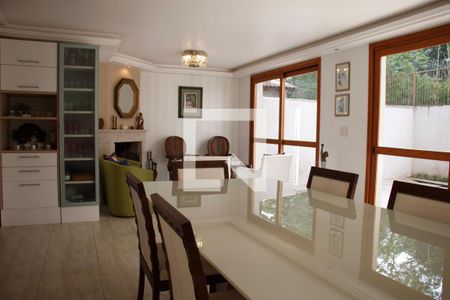 Sala de Jantar de casa de condomínio à venda com 4 quartos, 334m² em Pedra Redonda, Porto Alegre
