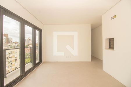 Sala de apartamento à venda com 2 quartos, 59m² em Petrópolis, Porto Alegre