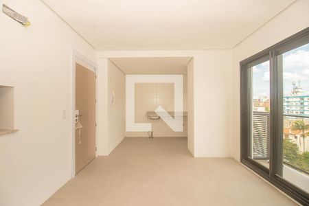 Sala de apartamento à venda com 2 quartos, 59m² em Petrópolis, Porto Alegre