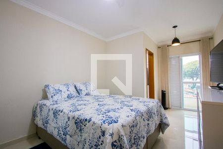 Quarto 1 - Suíte de casa à venda com 2 quartos, 143m² em Vila América, Santo André