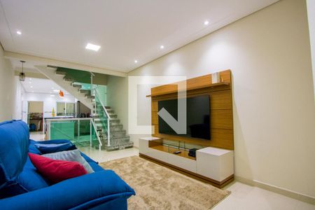 Sala de casa à venda com 2 quartos, 143m² em Vila América, Santo André