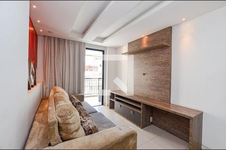 Sala de apartamento para alugar com 3 quartos, 90m² em Vital Brasil, Niterói