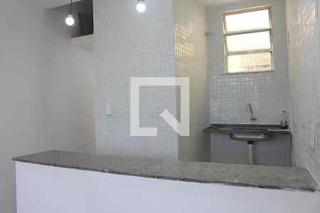 Cozinha de kitnet/studio à venda com 1 quarto, 25m² em Saúde, Rio de Janeiro