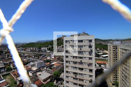 Vista da sala de apartamento à venda com 2 quartos, 50m² em Penha, Rio de Janeiro
