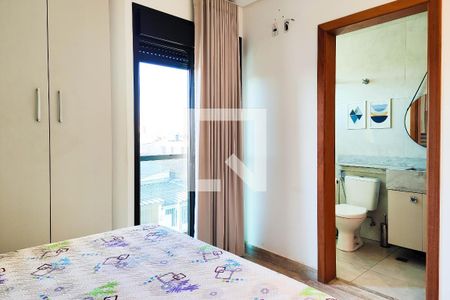 Suite de apartamento à venda com 2 quartos, 100m² em Vila Curuca, Santo André
