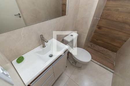 Apartamento à venda com 49m², 2 quartos e 1 vagaDetalhe Banheiro 