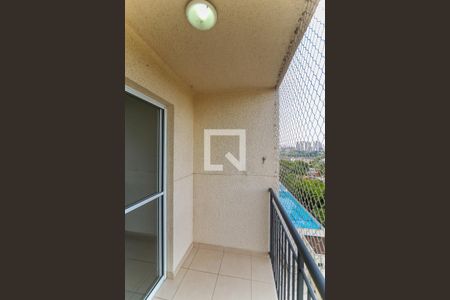 Varanda da Sala de apartamento para alugar com 3 quartos, 67m² em Jardim Monte Kemel, São Paulo