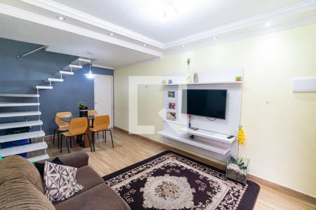 Sala de casa de condomínio à venda com 2 quartos, 60m² em Vila Santa Catarina, São Paulo